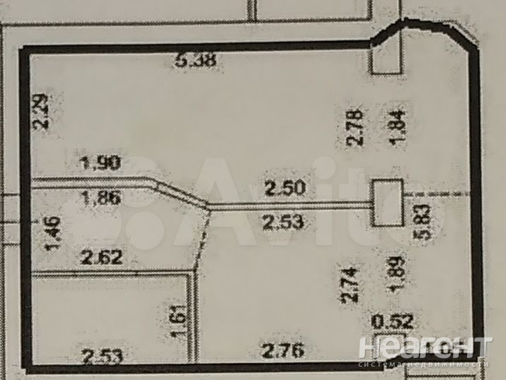 Продается 1-комнатная квартира, 36 м²