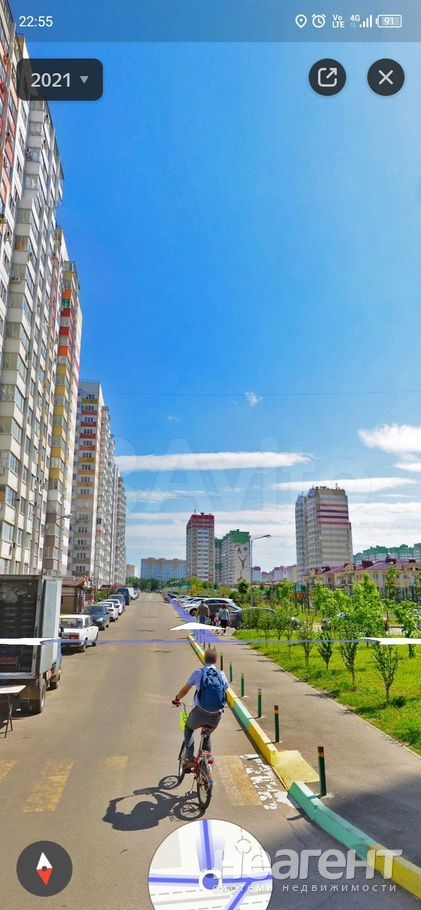 Продается 1-комнатная квартира, 37,5 м²