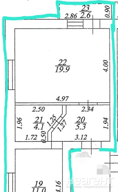 Продается 1-комнатная квартира, 43 м²