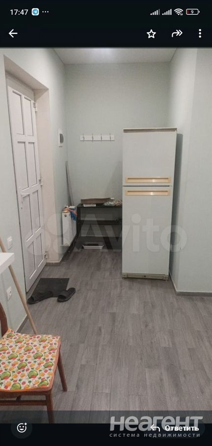 Сдается 1-комнатная квартира, 39 м²