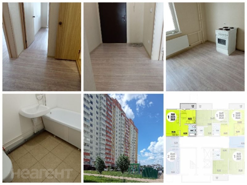 Продается 1-комнатная квартира, 39 м²