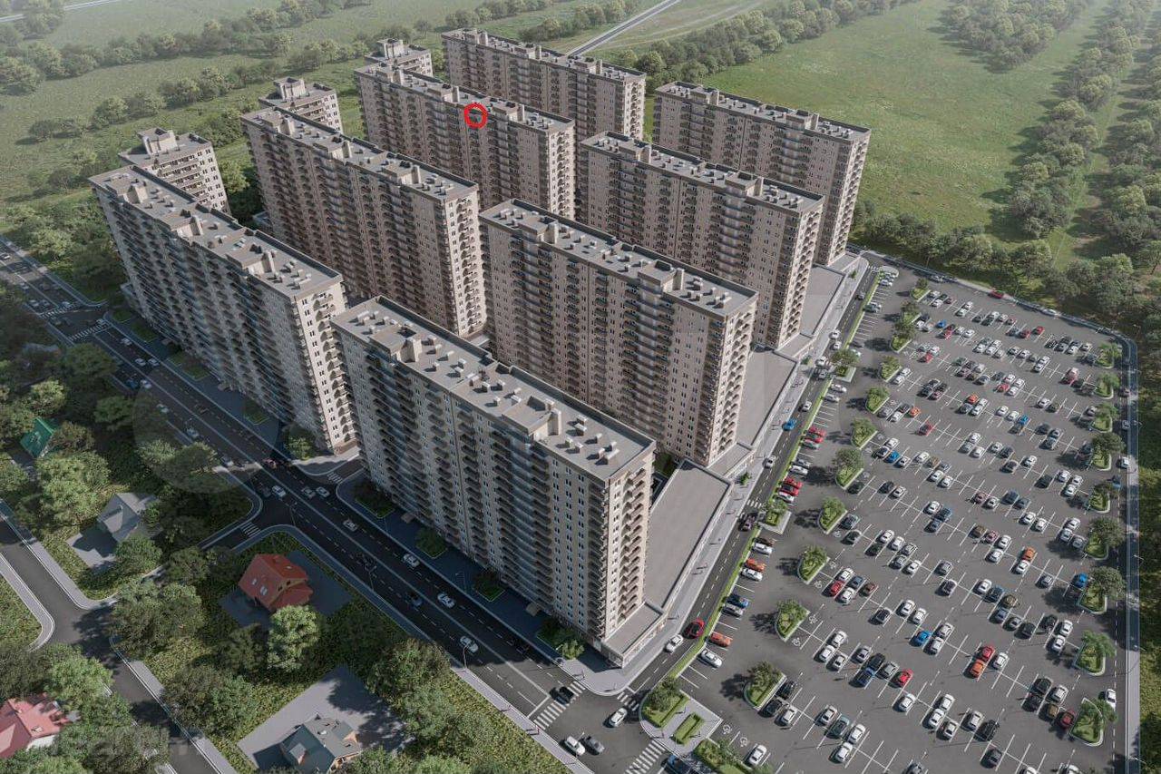 Продается 1-комнатная квартира, 35,1 м²