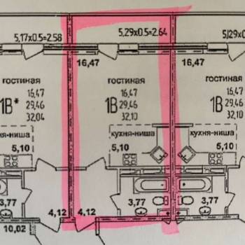 Продается 1-комнатная квартира, 37 м²