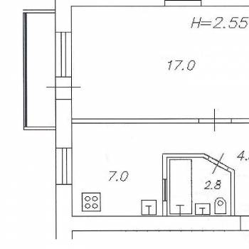 Сдается 1-комнатная квартира, 31 м²