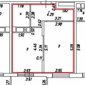 Продается 1-комнатная квартира, 41 м²