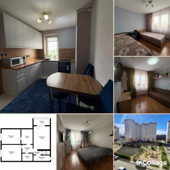 Продается 3-х комнатная квартира, 57 м²