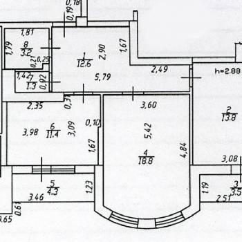 Продается 3-х комнатная квартира, 115 м²