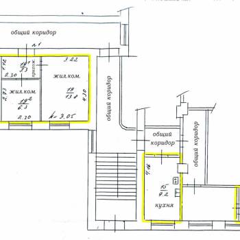 Сдается 2-х комнатная квартира, 36 м²