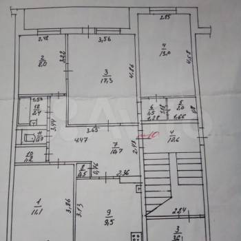 Продается Многокомнатная квартира, 82 м²