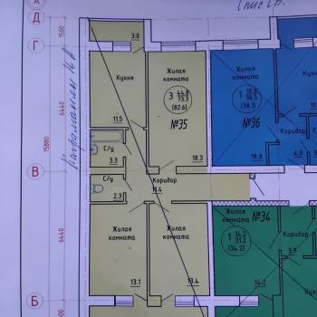 Продается 3-х комнатная квартира, 82,6 м²