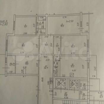Продается Многокомнатная квартира, 105 м²