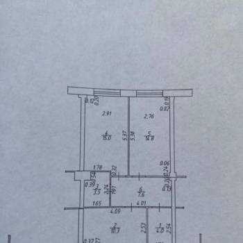 Продается 3-х комнатная квартира, 55,2 м²