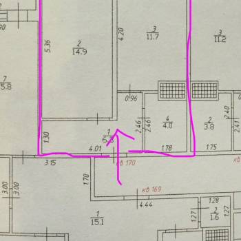 Продается 1-комнатная квартира, 39 м²