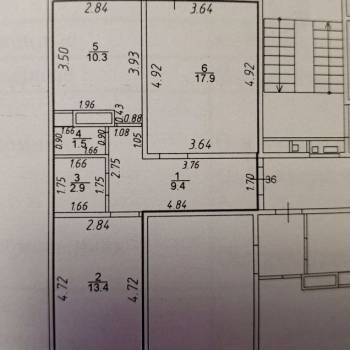 Продается 2-х комнатная квартира, 55,4 м²