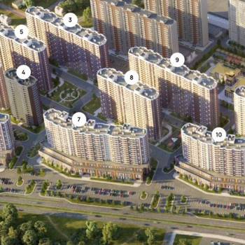 Продается 1-комнатная квартира, 42,9 м²