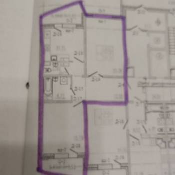 Продается 2-х комнатная квартира, 64,3 м²