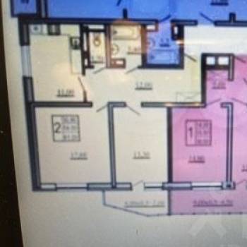 Продается 2-х комнатная квартира, 64 м²