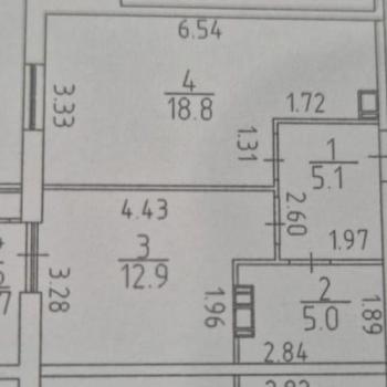 Продается 1-комнатная квартира, 46,5 м²