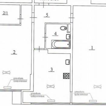 Продается 2-х комнатная квартира, 90 м²