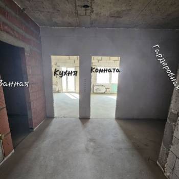 Продается 1-комнатная квартира, 52,6 м²