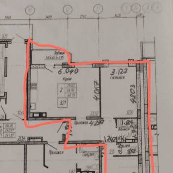 Продается 2-х комнатная квартира, 69 м²