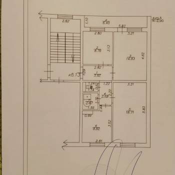 Продается 3-х комнатная квартира, 61,5 м²