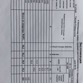 Продается 2-х комнатная квартира, 56,2 м²