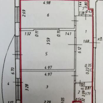 Продается 2-х комнатная квартира, 65,55 м²