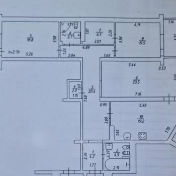 Продается 3-х комнатная квартира, 122,3 м²