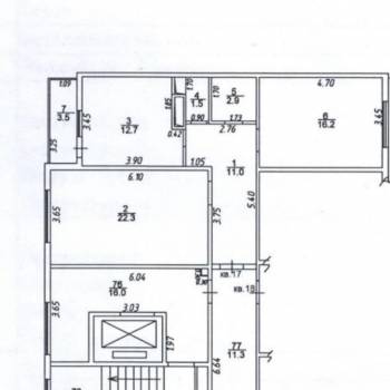 Продается 2-х комнатная квартира, 70,1 м²