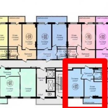 Продается 1-комнатная квартира, 44 м²