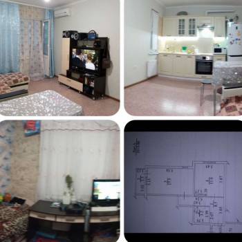 Продается 1-комнатная квартира, 42,2 м²