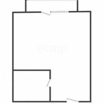 Продается 1-комнатная квартира, 17 м²