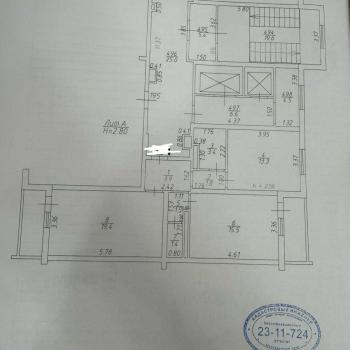 Продается 2-х комнатная квартира, 60,2 м²