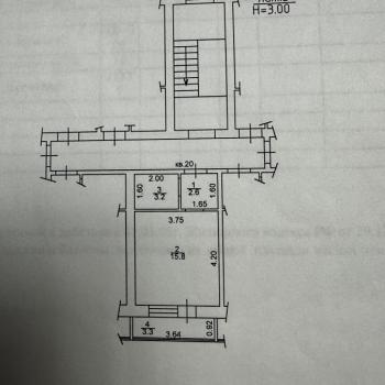Продается 1-комнатная квартира, 24,9 м²
