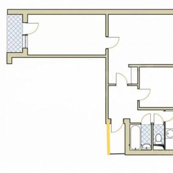 Продается 3-х комнатная квартира, 57,2 м²