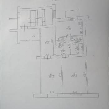 Продается 2-х комнатная квартира, 72 м²