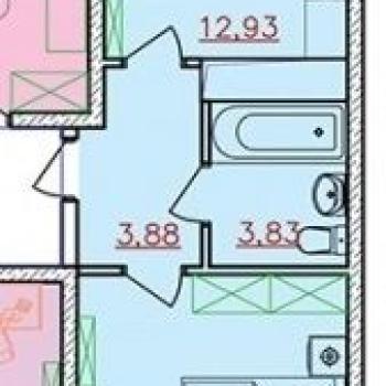 Продается 1-комнатная квартира, 38,2 м²
