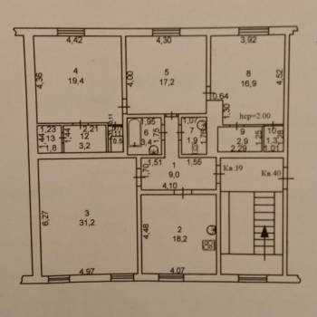 Продается Многокомнатная квартира, 126,9 м²