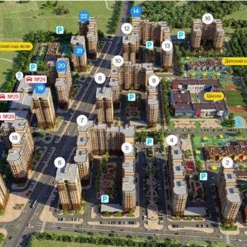 Продается 2-х комнатная квартира, 70,6 м²