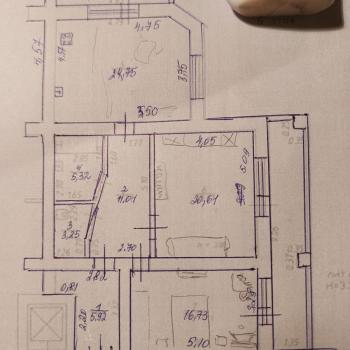 Продается 2-х комнатная квартира, 97,8 м²