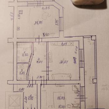 Продается 2-х комнатная квартира, 97,8 м²