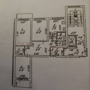Продается 3-х комнатная квартира, 67,8 м²