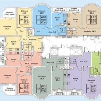 Продается 3-х комнатная квартира, 92,7 м²