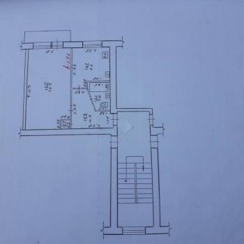 Продается 1-комнатная квартира, 31 м²