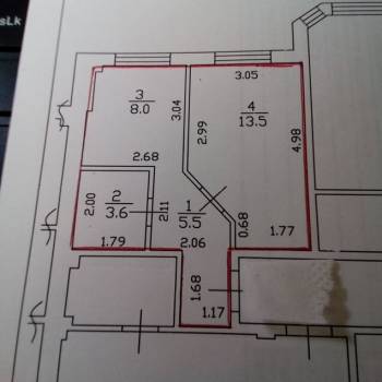 Продается 1-комнатная квартира, 30,6 м²