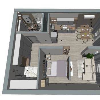 Продается 1-комнатная квартира, 42,7 м²