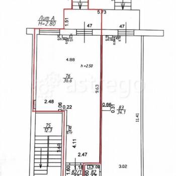 Сдается Нежилое помещение, 38,5 м²