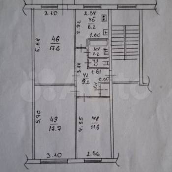 Продается 3-х комнатная квартира, 67,1 м²