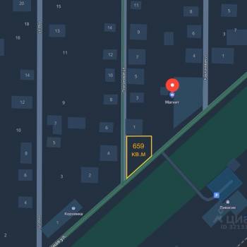 Продается Участок, 659 м²